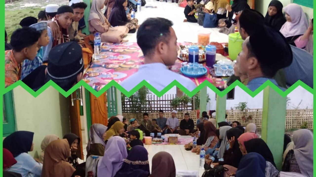 Pererat Tali Silaturahim MTs Al Hidayah kodi Pero Adakan Buka Bersama Di Mesjid Nurul Huda Di desa Wura Homba kec.Kodi Kab Sumba Barat Daya